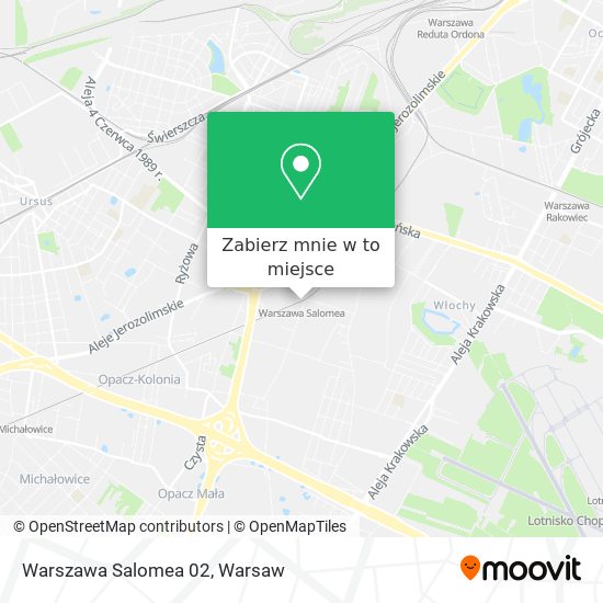 Mapa Warszawa Salomea 02