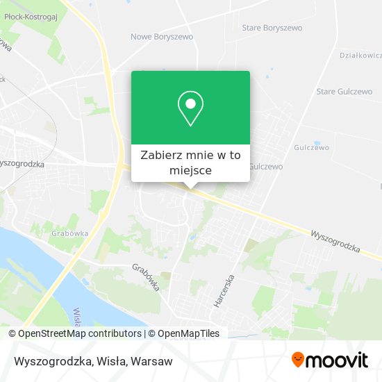 Mapa Wyszogrodzka, Wisła