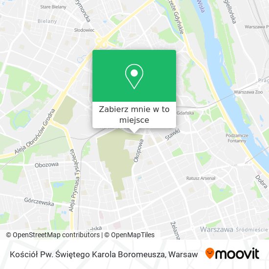 Mapa Kościół Pw. Świętego Karola Boromeusza