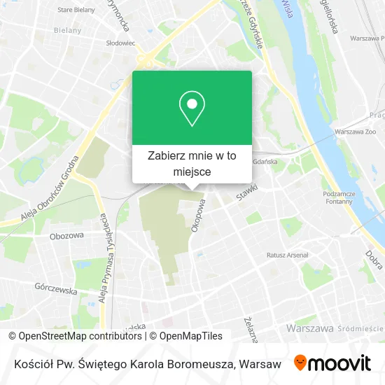 Mapa Kościół Pw. Świętego Karola Boromeusza
