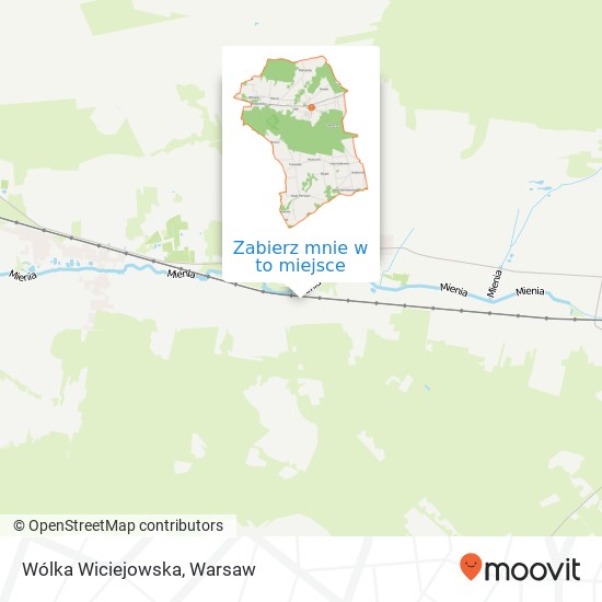 Mapa Wólka Wiciejowska