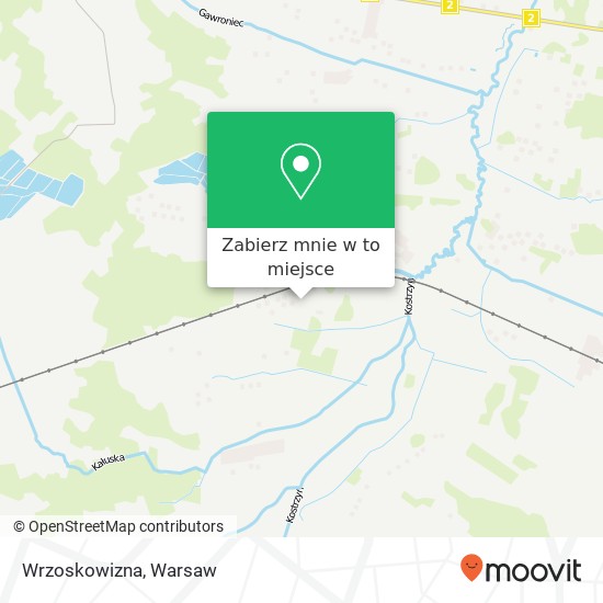 Mapa Wrzoskowizna