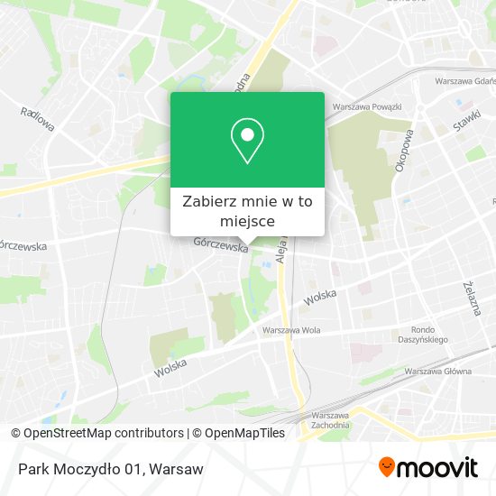 Mapa Park Moczydło 01