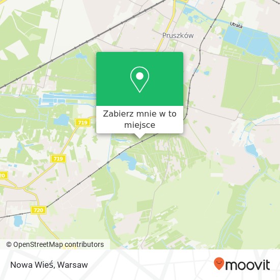 Mapa Nowa Wieś