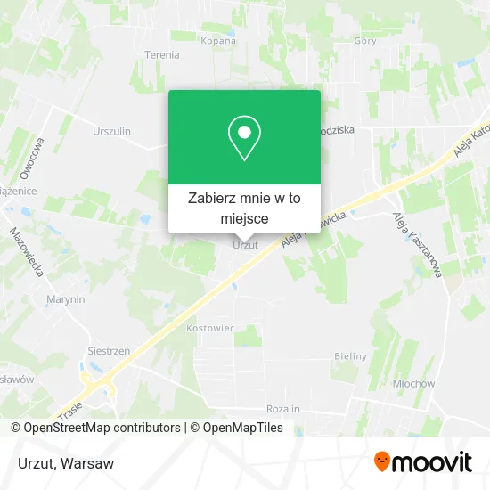 Mapa Urzut