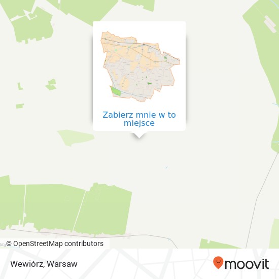 Mapa Wewiórz