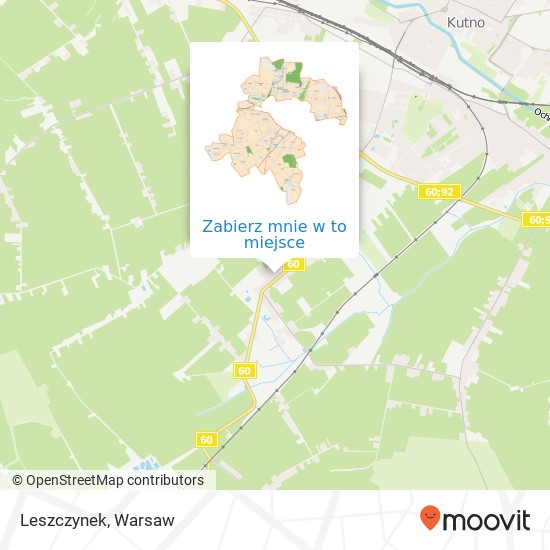 Mapa Leszczynek