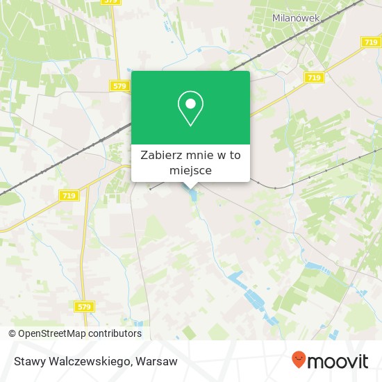 Mapa Stawy Walczewskiego