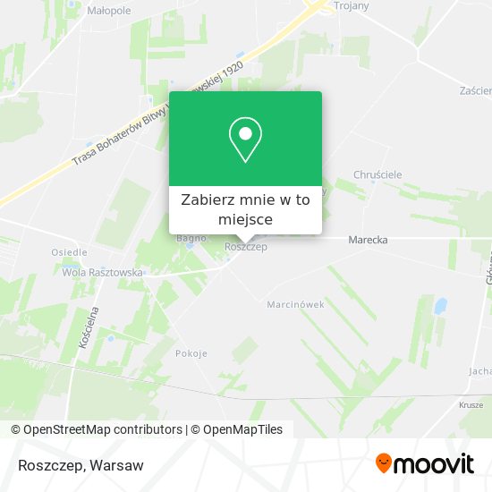 Mapa Roszczep