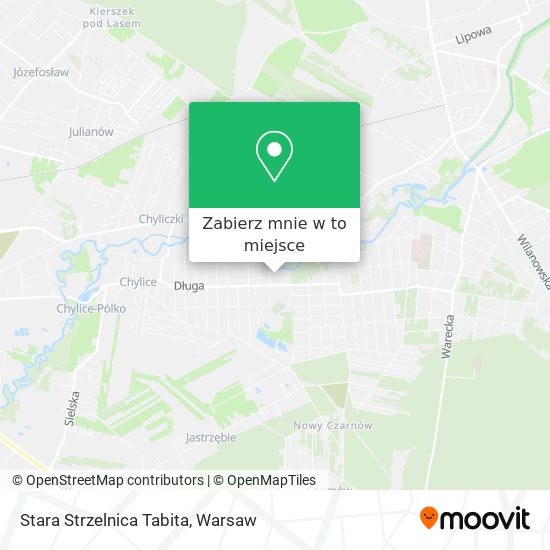 Mapa Stara Strzelnica Tabita