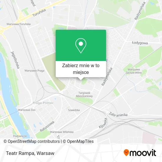 Mapa Teatr Rampa