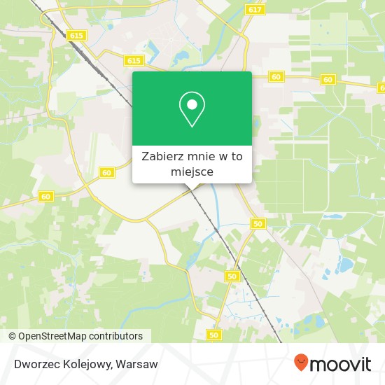 Mapa Dworzec Kolejowy