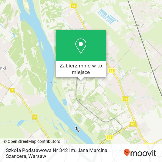 Mapa Szkoła Podstawowa Nr 342 Im. Jana Marcina Szancera