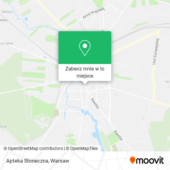 Mapa Apteka Słoneczna