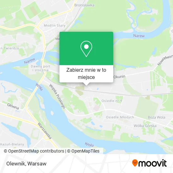Mapa Olewnik