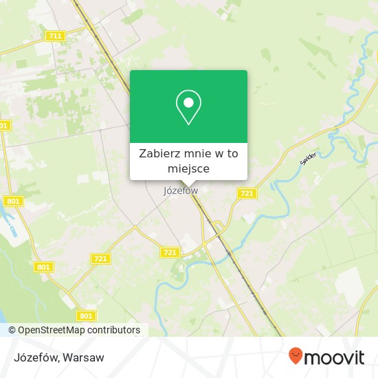 Mapa Józefów