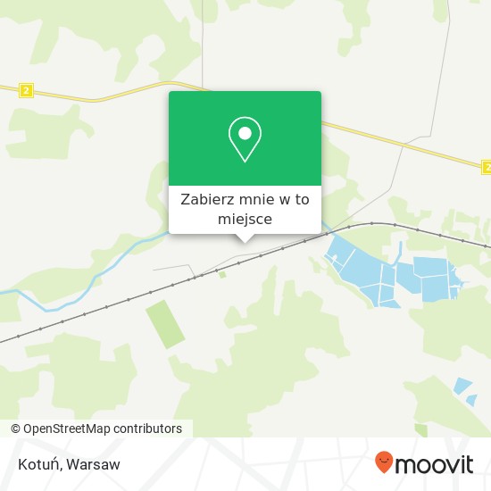 Mapa Kotuń