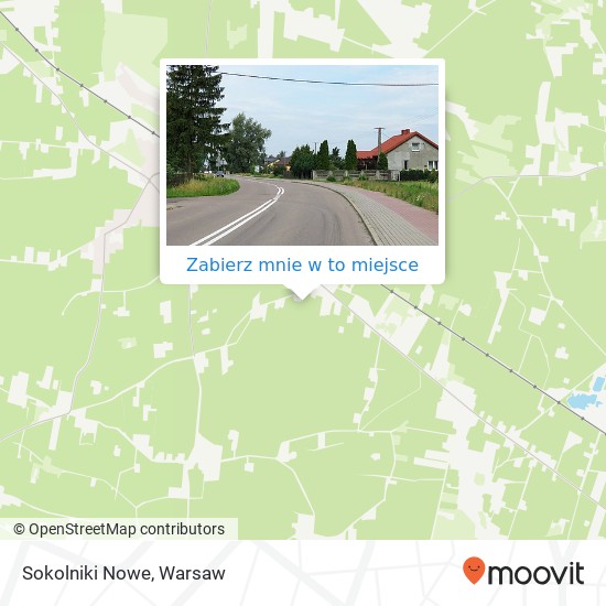 Mapa Sokolniki Nowe