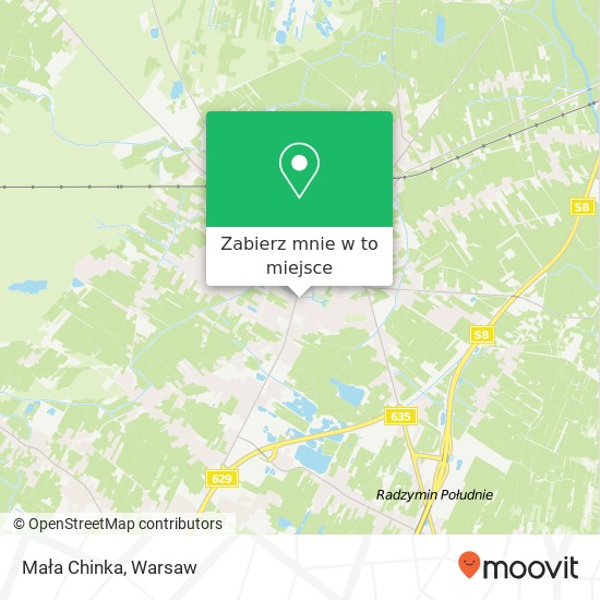 Mapa Mała Chinka