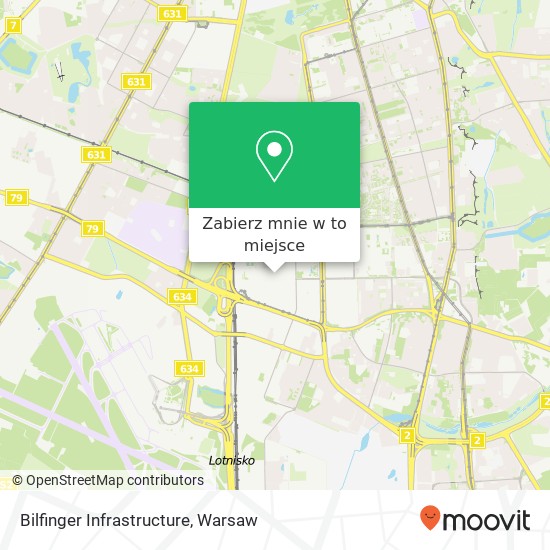 Mapa Bilfinger Infrastructure