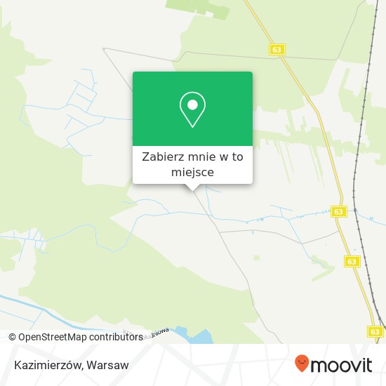 Mapa Kazimierzów