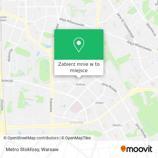 Mapa Metro Stokłosy