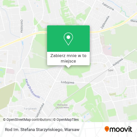 Mapa Rod Im. Stefana Starzyńskiego