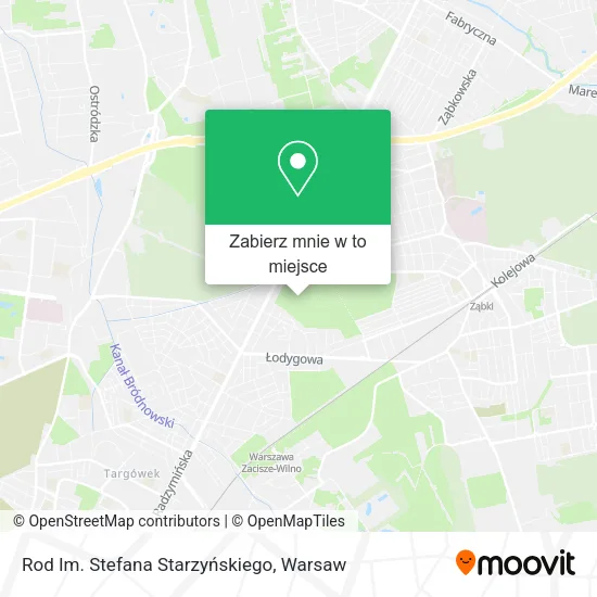 Mapa Rod Im. Stefana Starzyńskiego