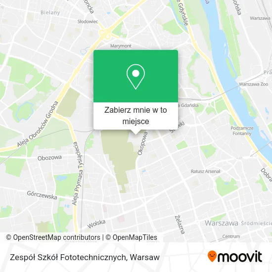 Mapa Zespół Szkół Fototechnicznych