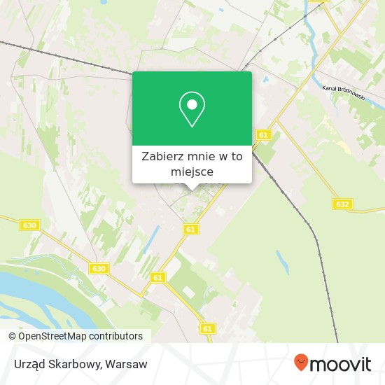 Mapa Urząd Skarbowy