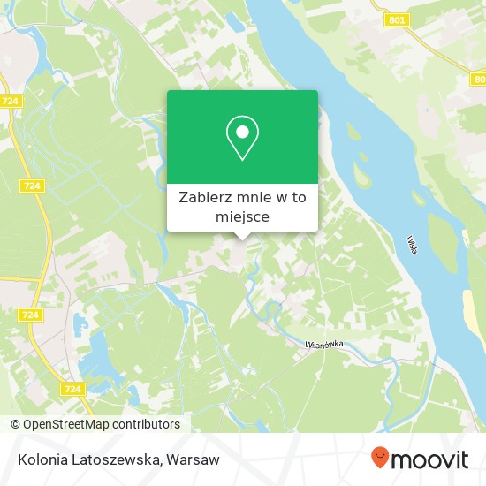 Mapa Kolonia Latoszewska