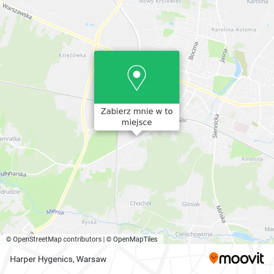 Mapa Harper Hygenics