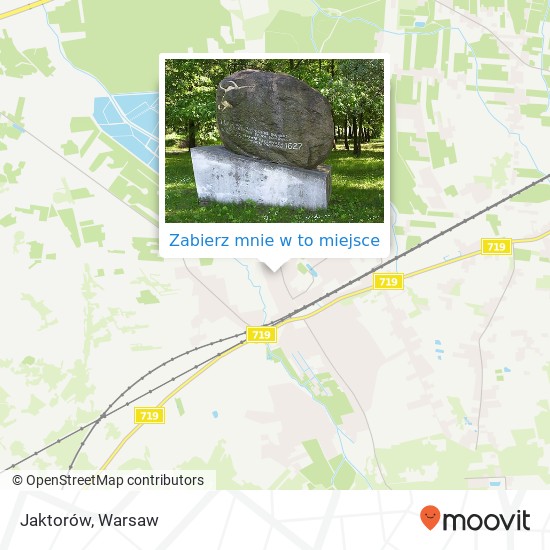 Mapa Jaktorów