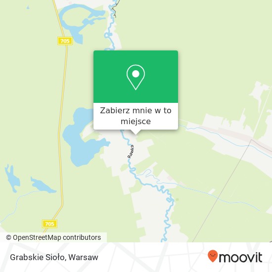 Mapa Grabskie Sioło