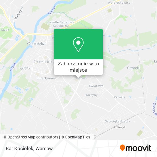 Mapa Bar Kociołek