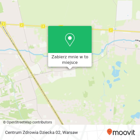 Mapa Centrum Zdrowia Dziecka 02