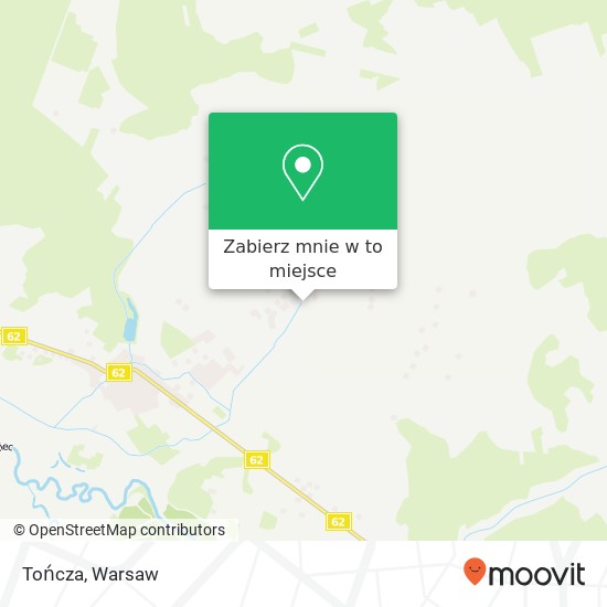 Mapa Tończa