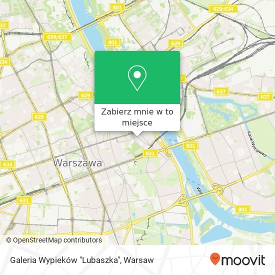 Mapa Galeria Wypieków "Lubaszka"