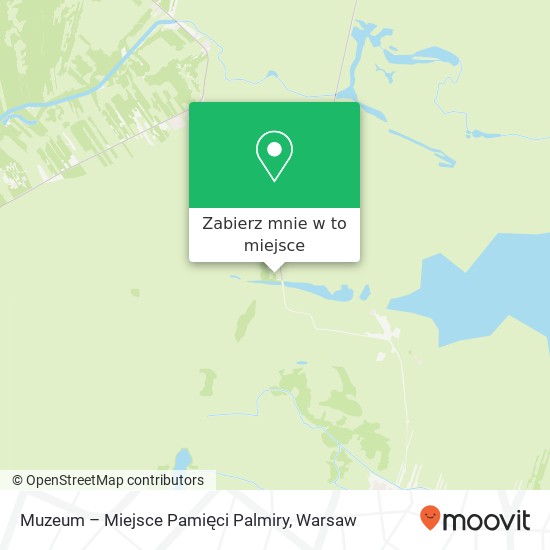 Mapa Muzeum – Miejsce Pamięci Palmiry