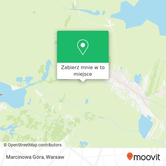 Mapa Marcinowa Góra