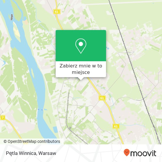 Mapa Pętla Winnica