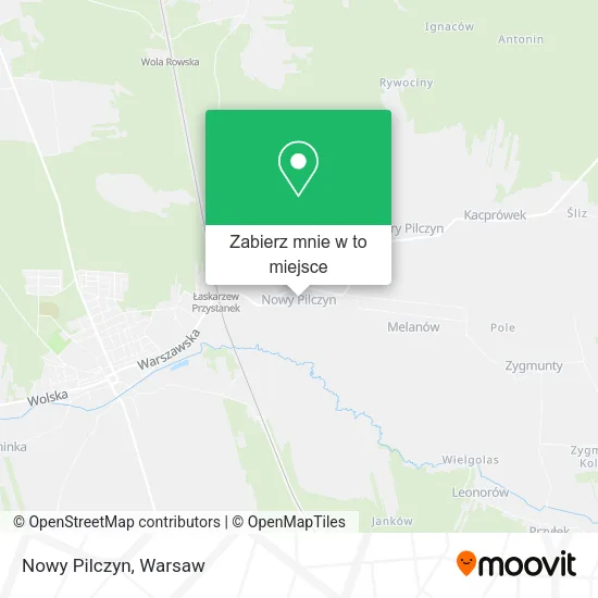 Mapa Nowy Pilczyn