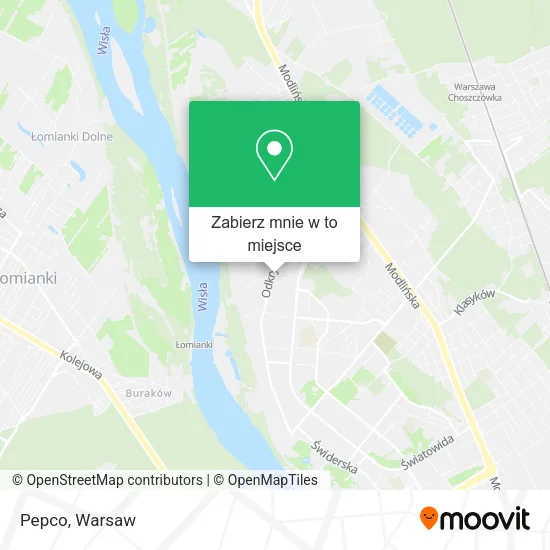 Mapa Pepco