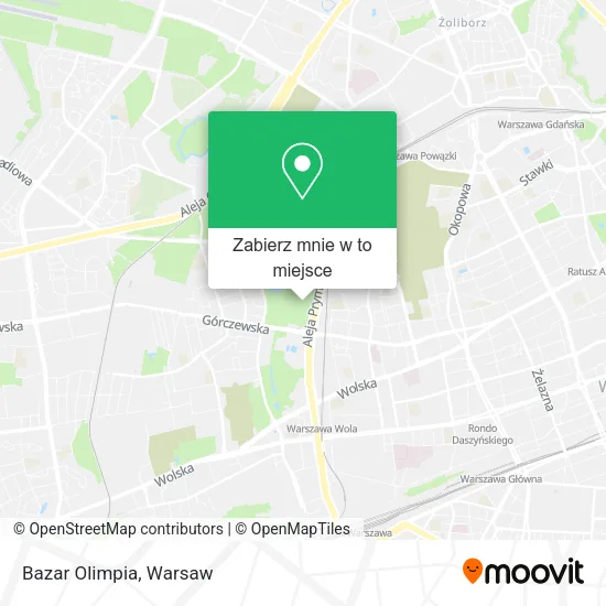 Mapa Bazar Olimpia