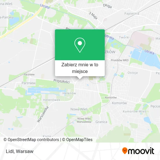 Mapa Lidl