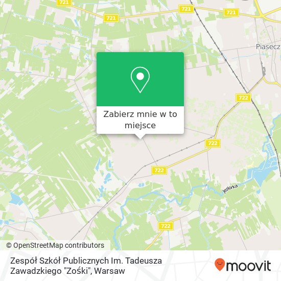 Mapa Zespół Szkół Publicznych Im. Tadeusza Zawadzkiego "Zośki"