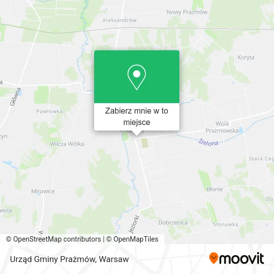 Mapa Urząd Gminy Prażmów