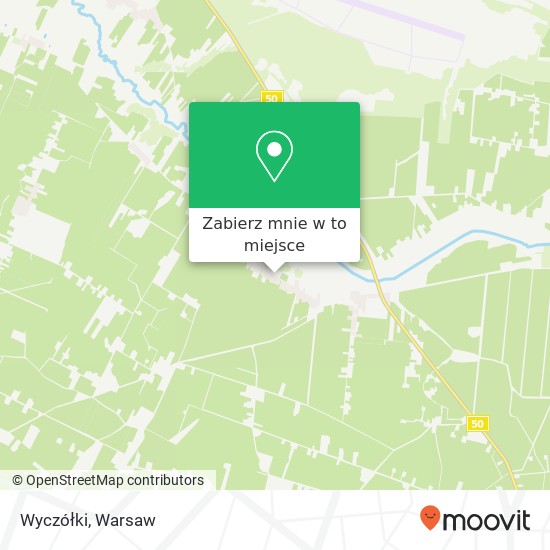 Mapa Wyczółki