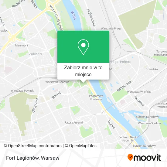 Mapa Fort Legionów