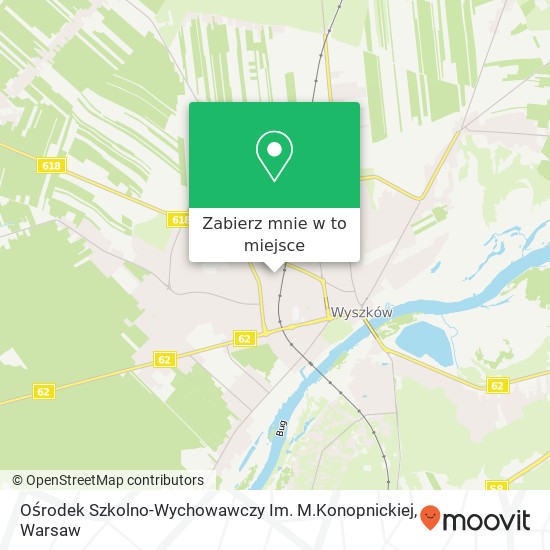 Mapa Ośrodek Szkolno-Wychowawczy Im. M.Konopnickiej